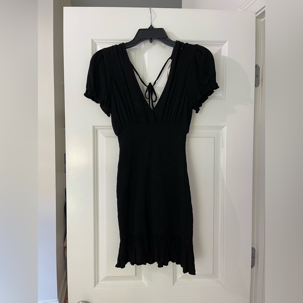 The Impeccable Pig Black Mini Dress